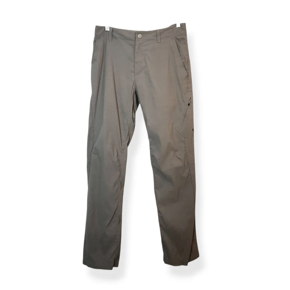 The North Face Men's Superhike Gray Pants Straight Leg Water Repellent Size 30